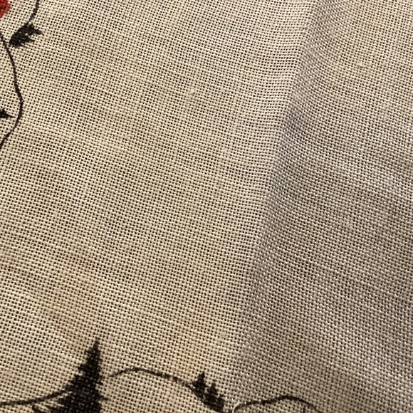 Vintage colonial Dutch print linen - Picture 5 of 6